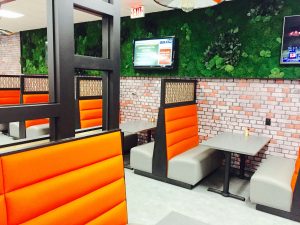 Vertical Wall Garden Restaurant
