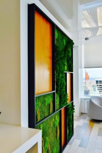 Vertical Framed Collage Garden